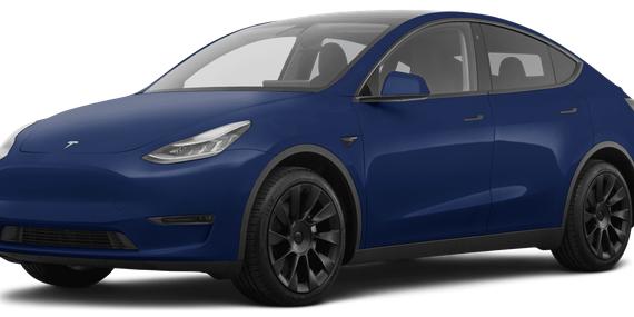 TESLA MODEL Y 2021 5YJYGAEE0MF187949 image